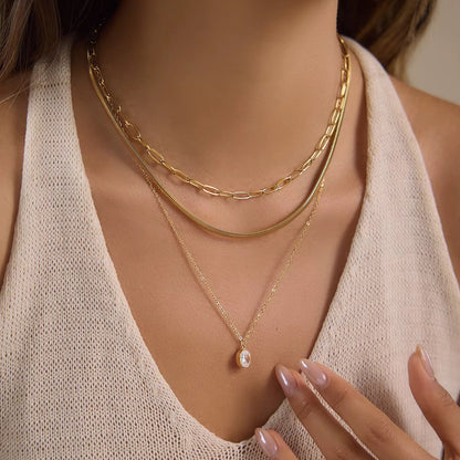 Crystal Drop Necklace
