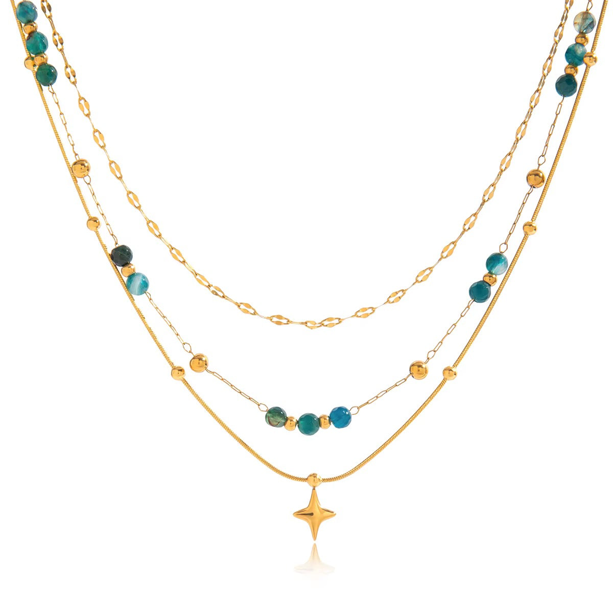 Lagoon Layers Necklace