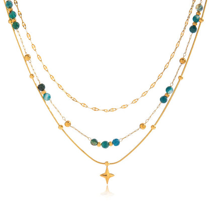 Lagoon Layers Necklace