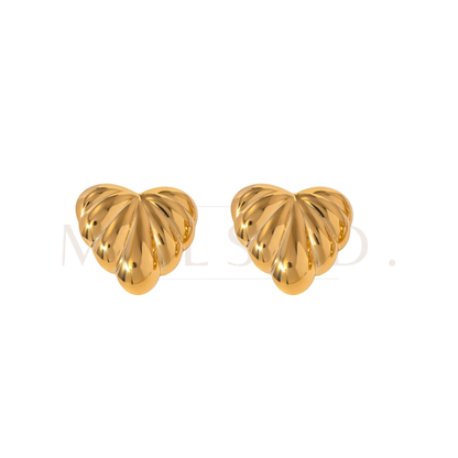 Chunky Croissant Earrings