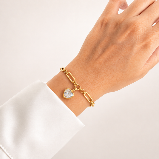 Aurelia Heart Bracelet