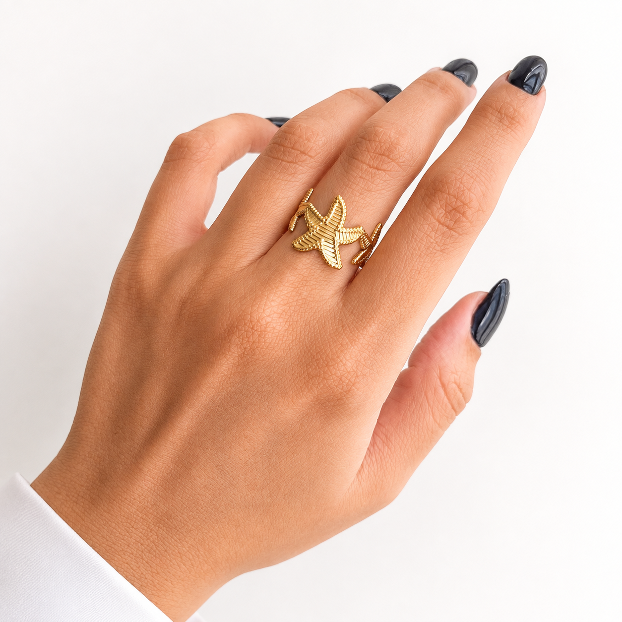 Starfish Adjustable Ring