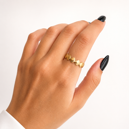 Scallop Shells Ring