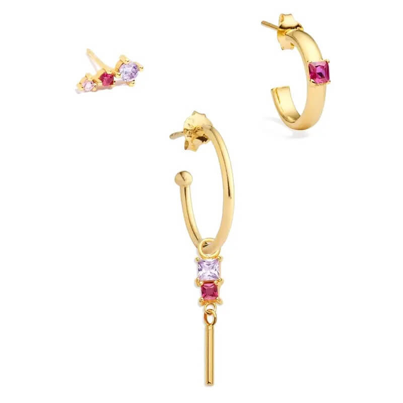 Colored Earrings