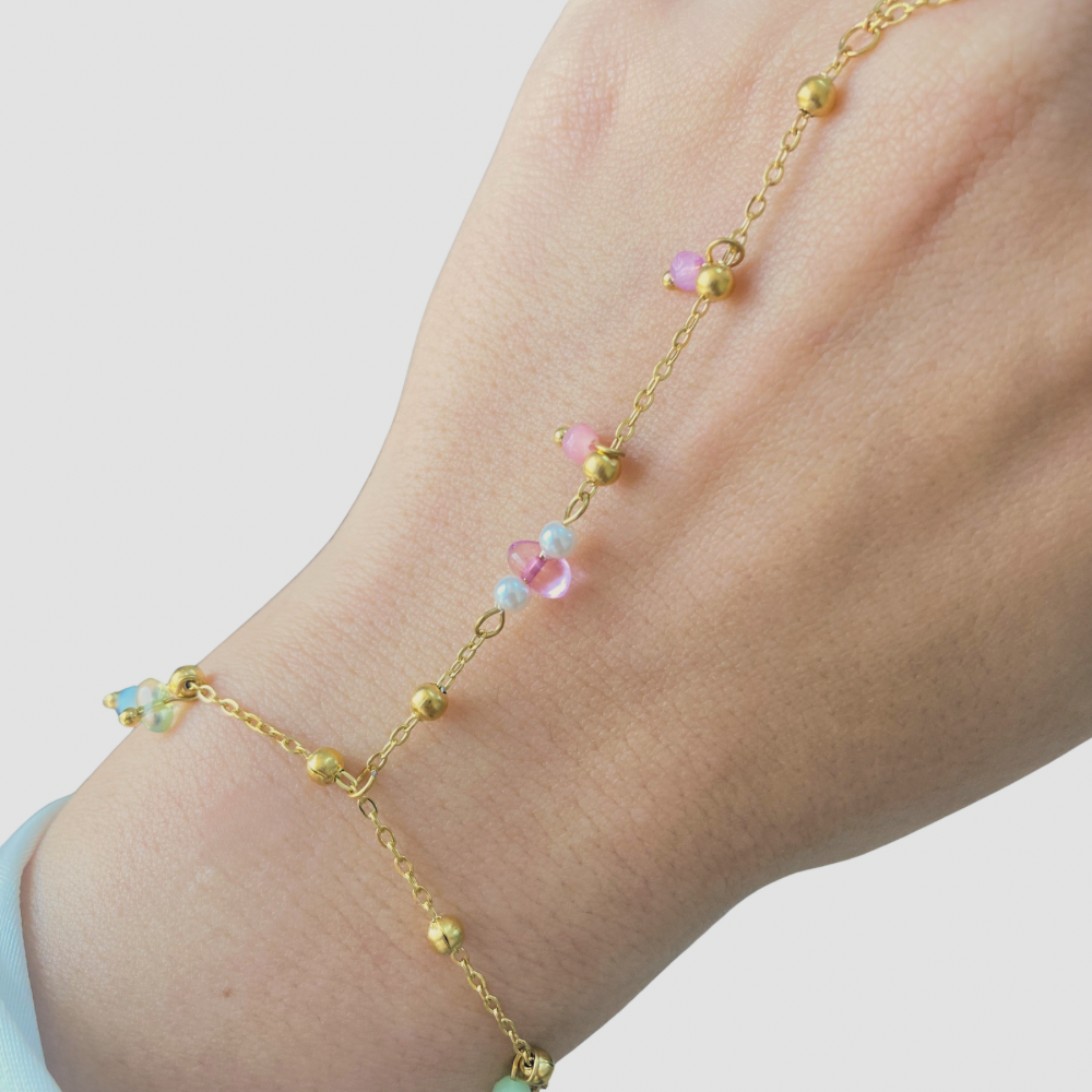 Pastel Drops Handchain