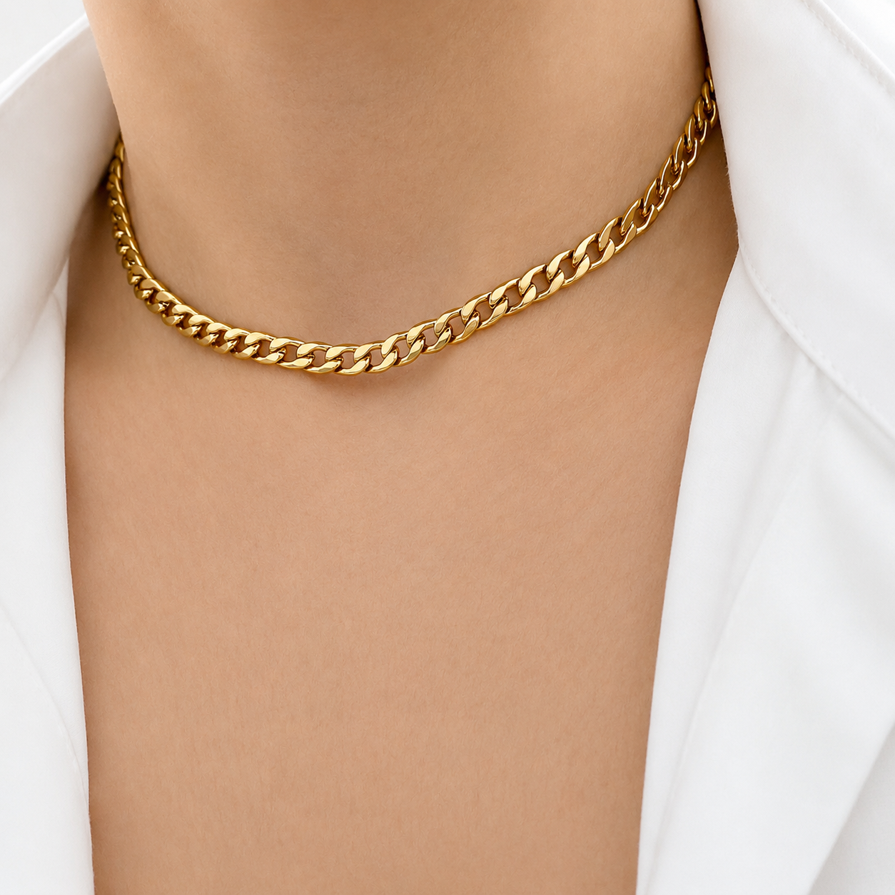 5mm Cuban Choker Necklace