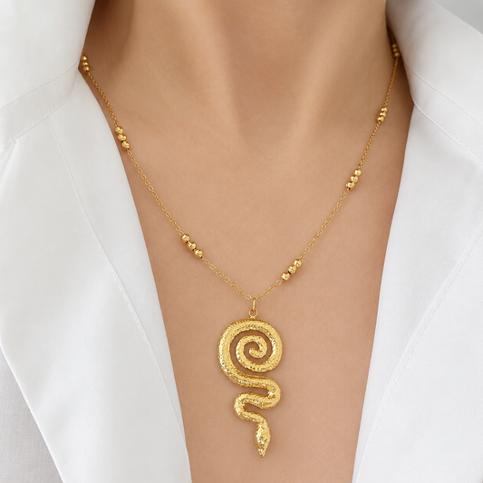 Statement Snake Necklace