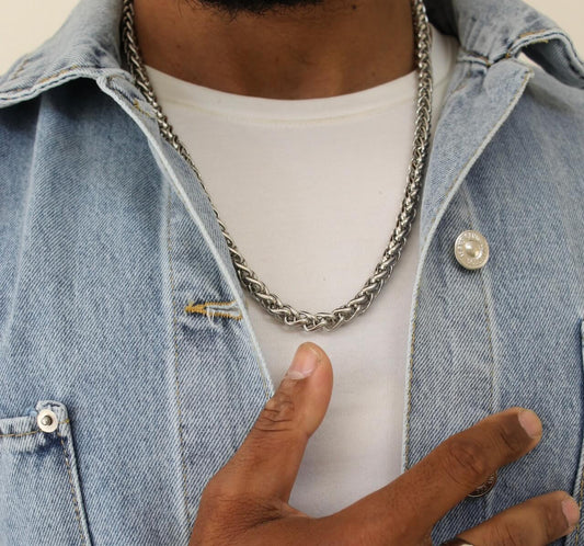 8mm Rope Necklace - Men