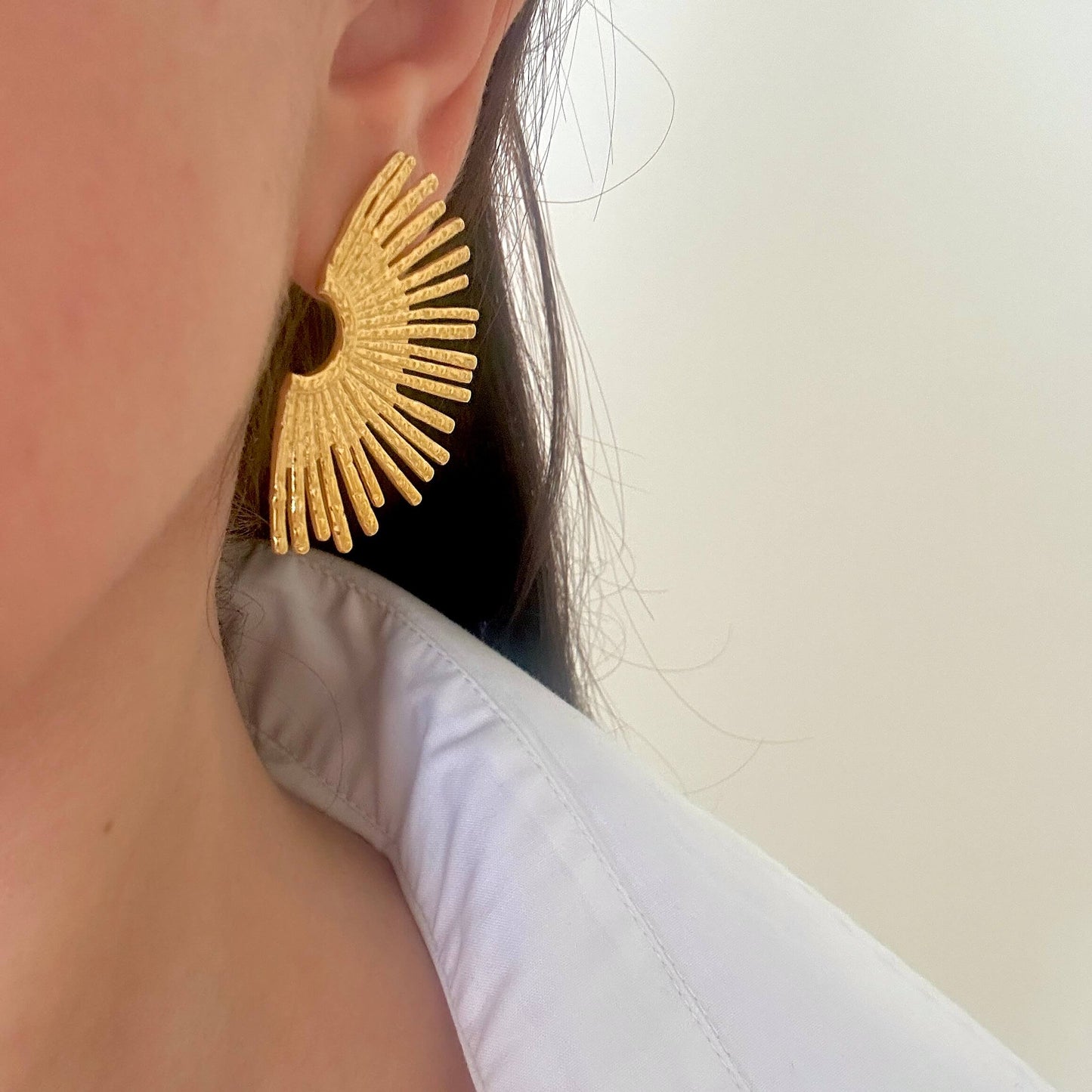 Statement Sun Ray Earrings