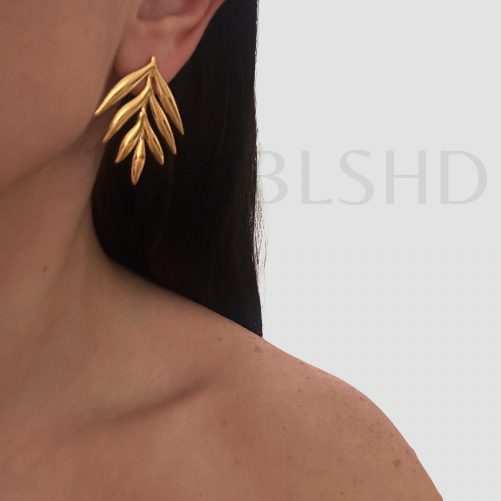 Golden Willow Earrings