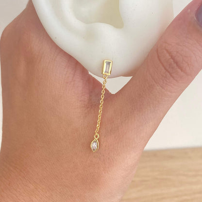 Moon and Star 3 Earrings