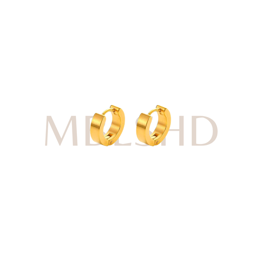 Thick Dainty Hoops