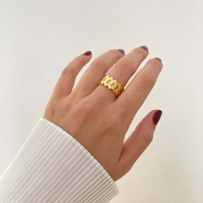 Wide Pressed Chain Ring