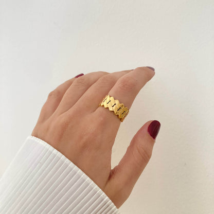 Wide Pressed Chain Ring