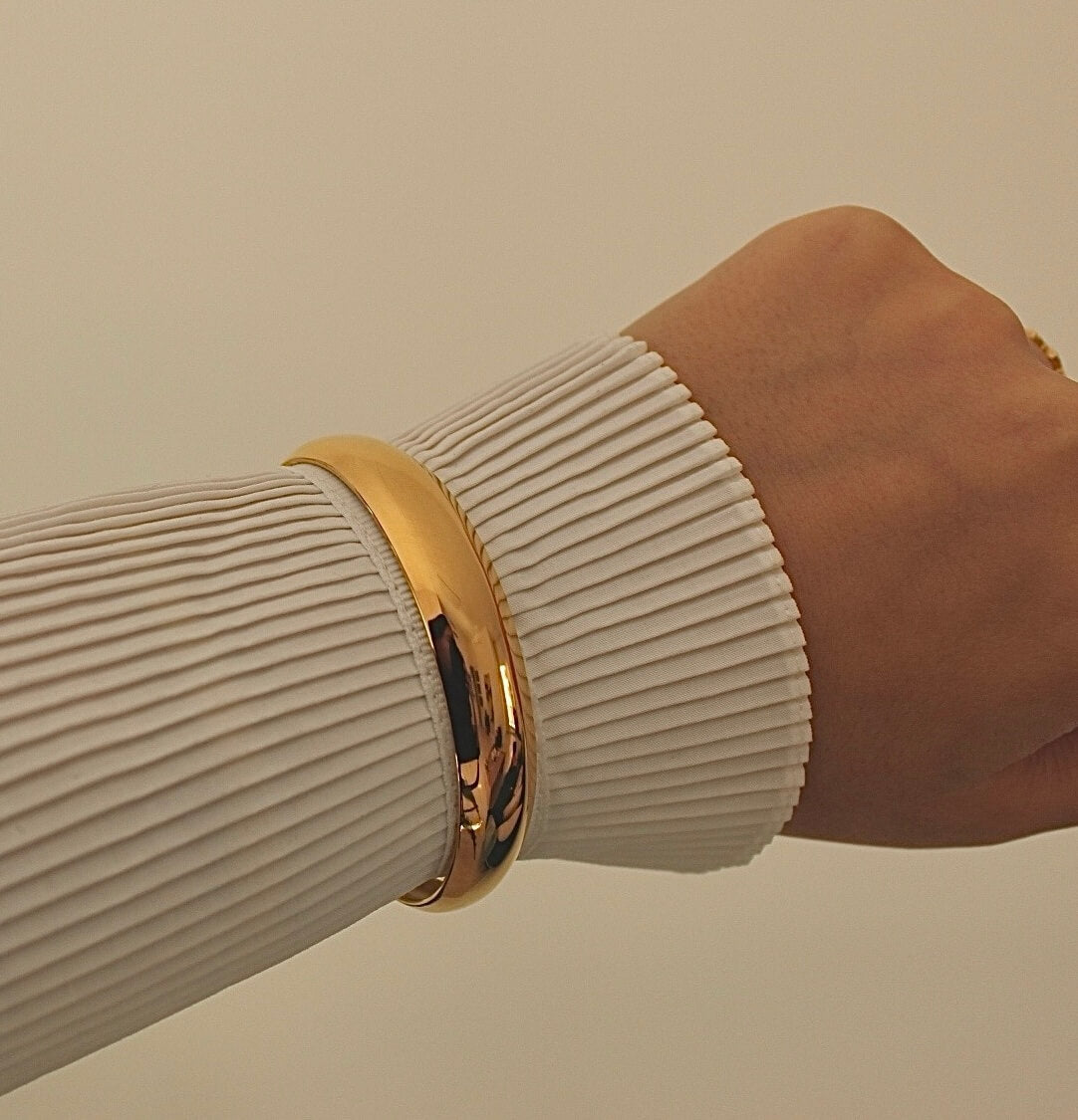 Chunky Open Bangle