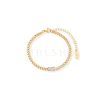 Rectangle Chain Bracelet