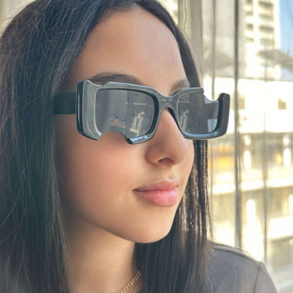 Irregular Square Sunglasses