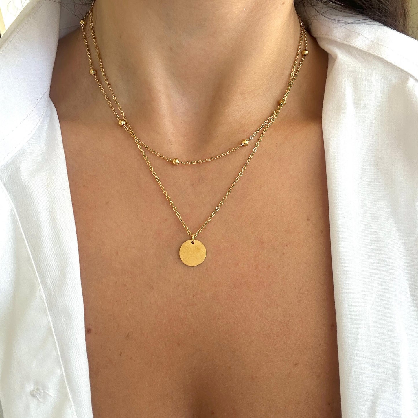 Minimalist Layered Necklace