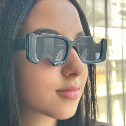 Irregular Square Sunglasses