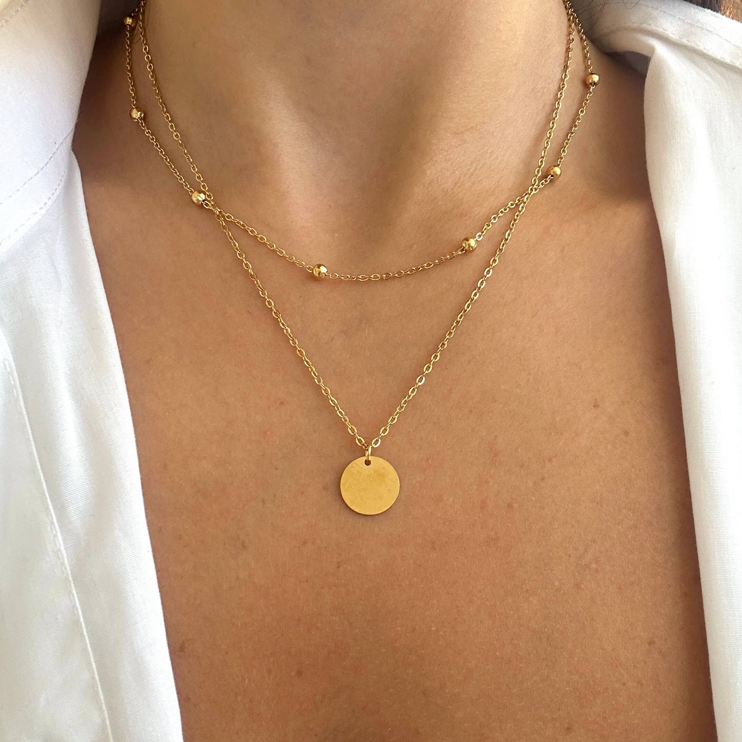 Minimalist Layered Necklace