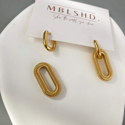 Double Layer Earrings